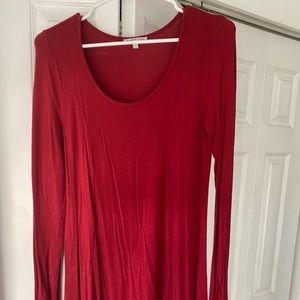 Charlotte Russe long sleeve t-shirt dress